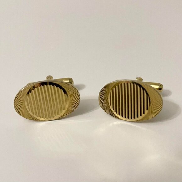 Vintage Mens Cufflinks 0.75 Inch Size Cuff Links - Picture 6 of 15